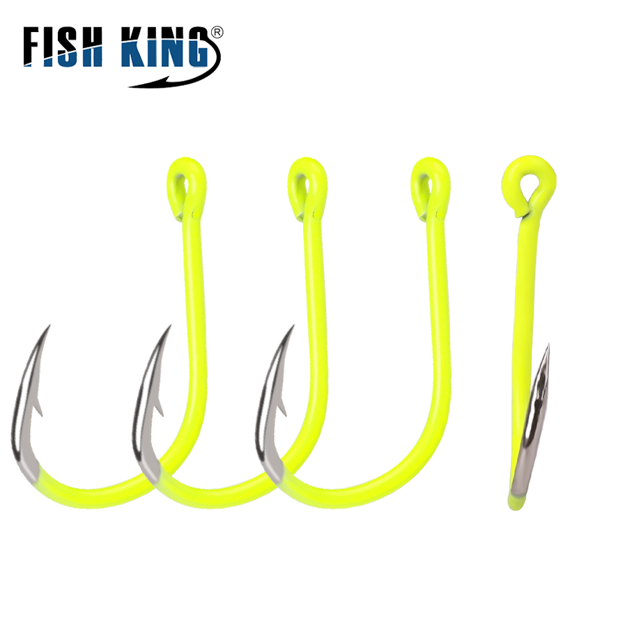 NGB 50pcs 1/0#-10#Fluorescent  - огляд і ціна Fishing Hook Circle