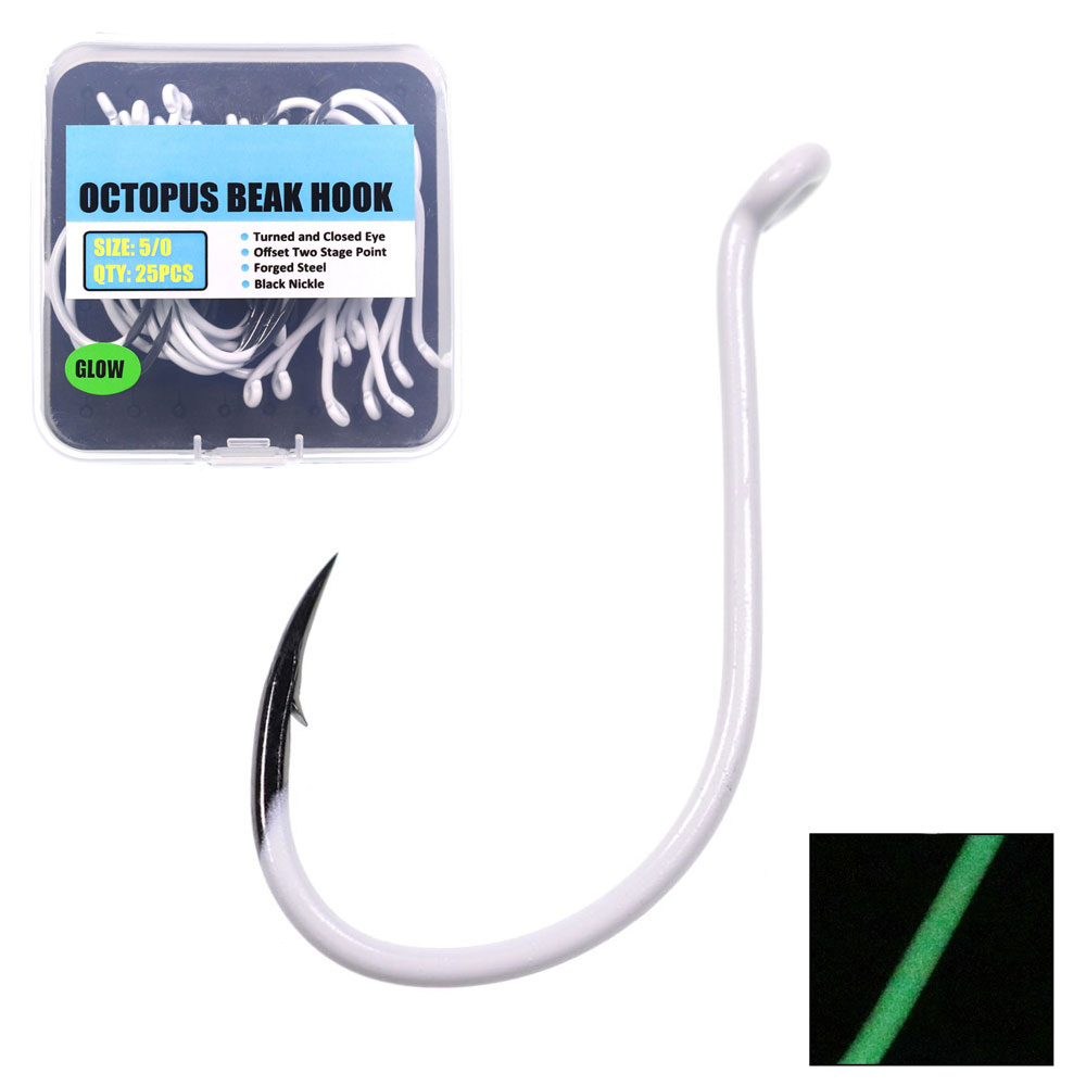 25pcs/box Luminous Imported St - огляд і ціна Fishing Hook Assortment