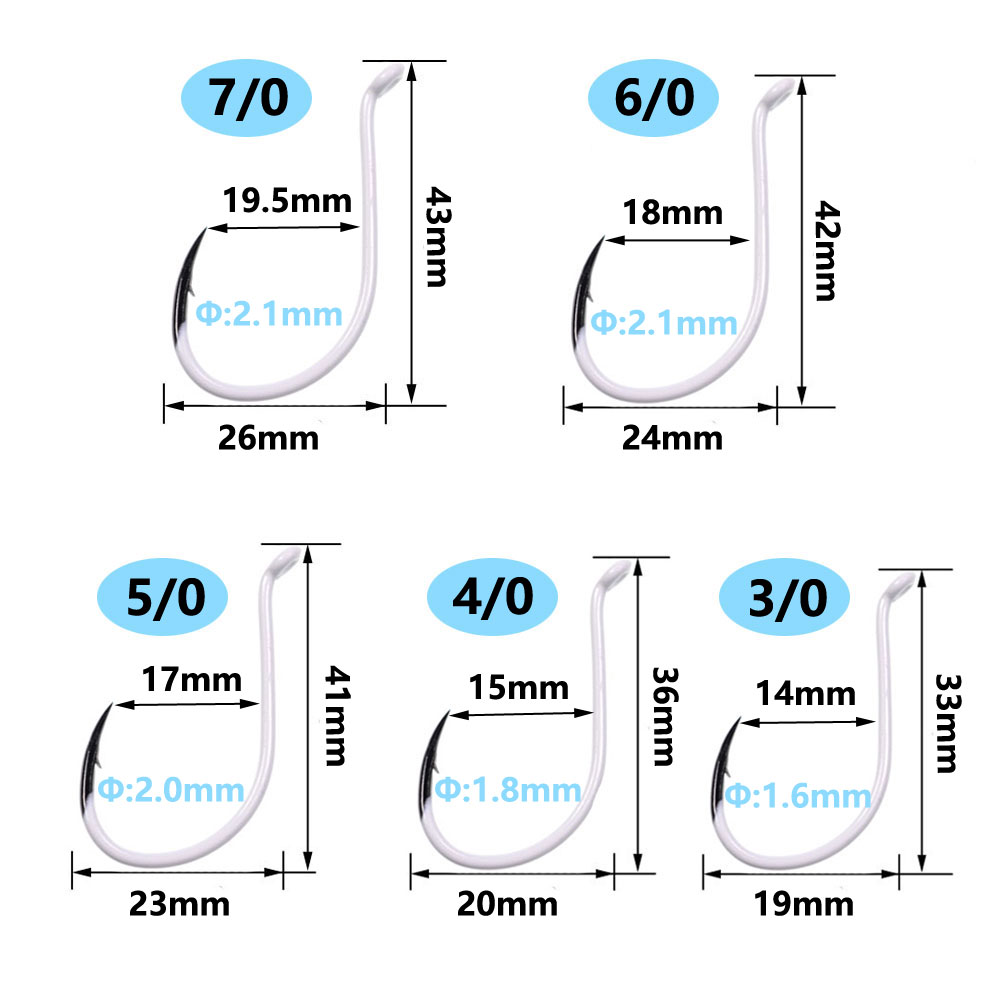 25pcs/box Luminous Imported St - огляд і ціна Fishing Hook Assortment